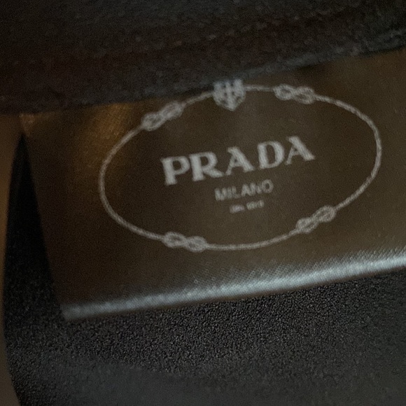 New with tags Prada black detailed blouse sz 46 - Picture 8 of 10